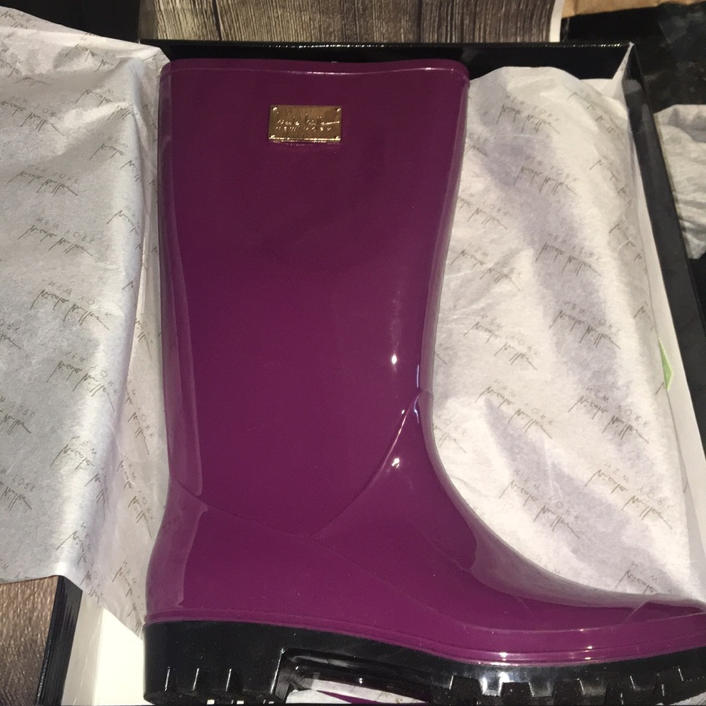 🔥Nicole Miller Rainy Day Rain Boot NWT - Picture 4 of 7